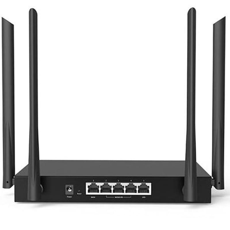 Беспроводной маршрутизатор, Tenda W15E, 4 порта + Wi-Fi, до 1200 Mbps - фото #2, Technodom.kz