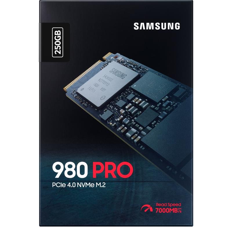 Внутренний SSD M.2 2280 250GB Samsung 980 PRO PCIe 4.0 x4 NVMe 1.3c (MZ-V8P250BW) - фото #4, Technodom.kz