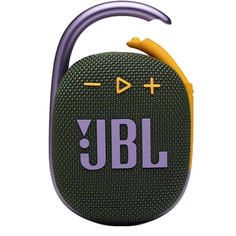 Колонки Bluetooth JBL Clip 4, Green (JBLCLIP4GRN) - фото #0, Technodom.kz