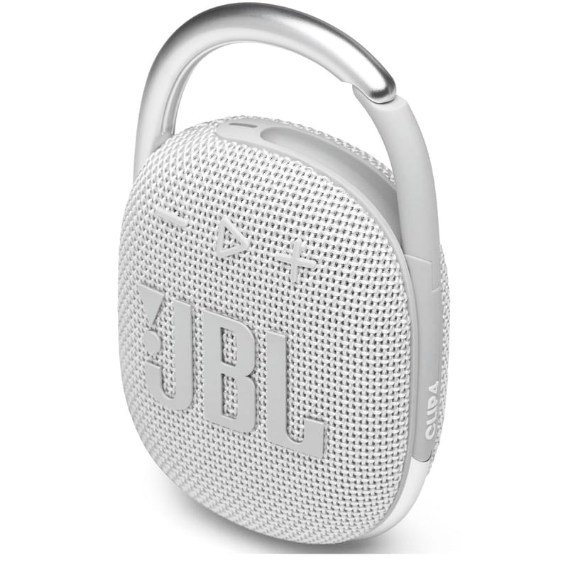 Колонка Bluetooth JBL Clip 4, White (JBLCLIP4WHT) - фото #2, Technodom.kz