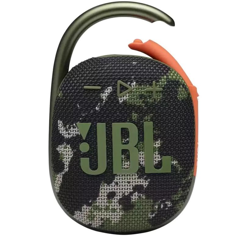 Bluetooth JBL Clip 4 колонкасы, Squad (JBLCLIP4SQUAD) - фото #0, Technodom.kz