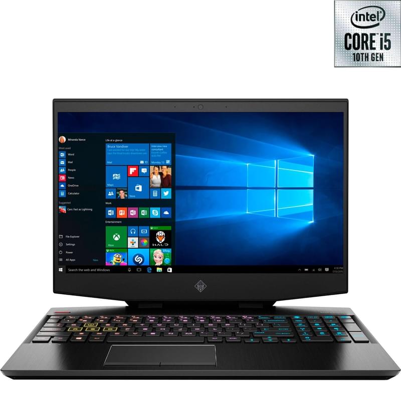 Игровой ноутбук HP Omen 15-DH1011UR i7 10750H / 16ГБ / 1000SSD / RTX2060 6ГБ / 15.6 / Win10 / (15F04EA) - фото #0, Technodom.kz