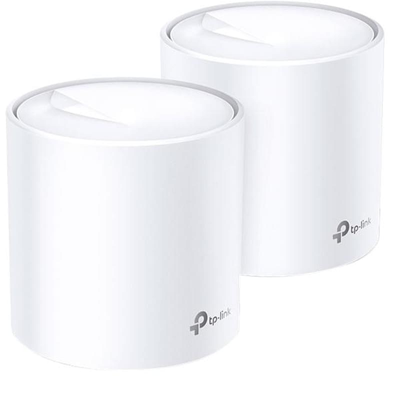 Домашняя Mesh Wi-Fi система, TP-Link Deco X20 Dual Band, Wi-Fi 6, 1201/574 Mbps (Deco X20) - фото #0, Technodom.kz