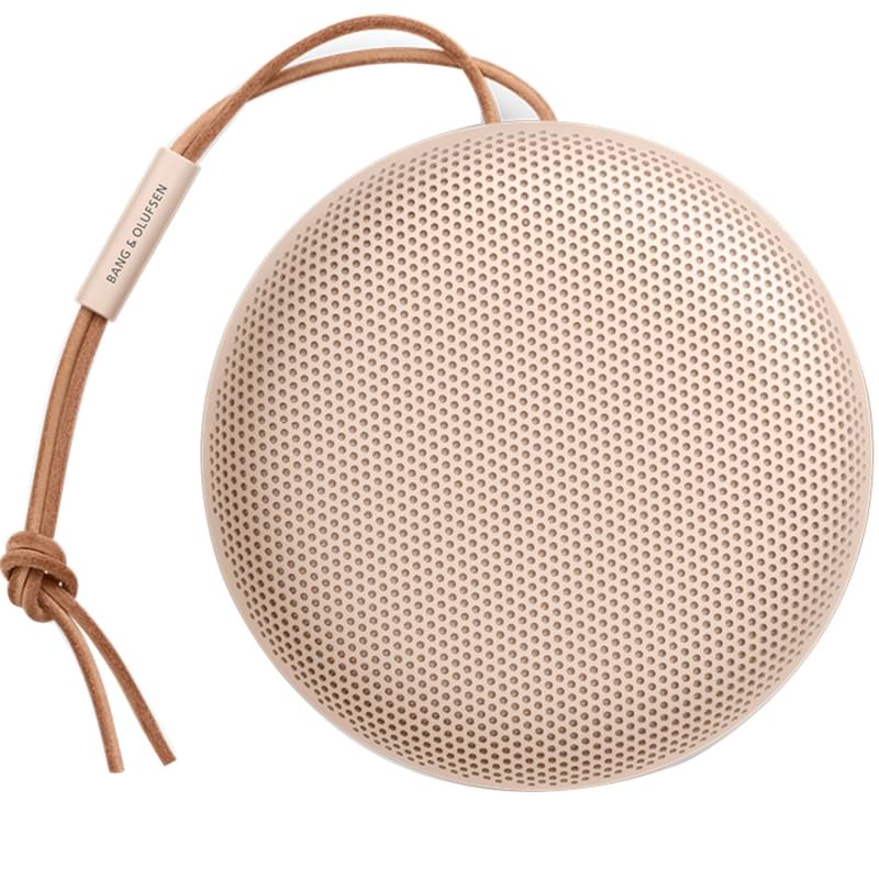 Колонки Bluetooth Bang & Olufsen BeoSound A1 2nd Gen, Gold Tone - фото #1, Technodom.kz