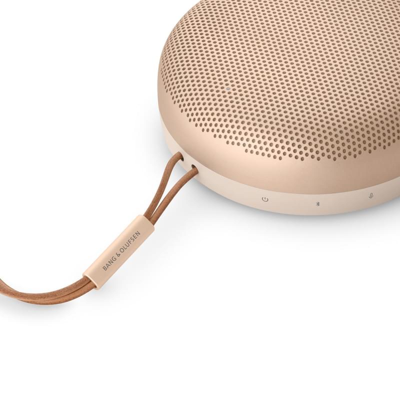 Колонки Bluetooth Bang & Olufsen BeoSound A1 2nd Gen, Gold Tone - фото #3, Technodom.kz