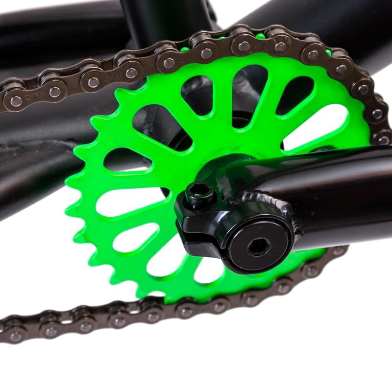 Велосипед Biwec BMX Fidget, черно-зеленый матовый, колеса 20'', рама CroMo" - фото #4, Technodom.kz Велосипед Biwec BMX Fidget, черно-зеленый матовый, колеса 20'', рама CroMo" - фото #4, Technodom.kz