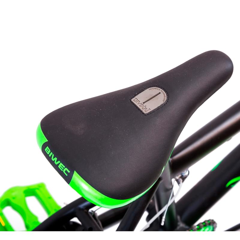 Велосипед Biwec BMX Fidget, черно-зеленый матовый, колеса 20'', рама CroMo" - фото #5, Technodom.kz Велосипед Biwec BMX Fidget, черно-зеленый матовый, колеса 20'', рама CroMo" - фото #5, Technodom.kz