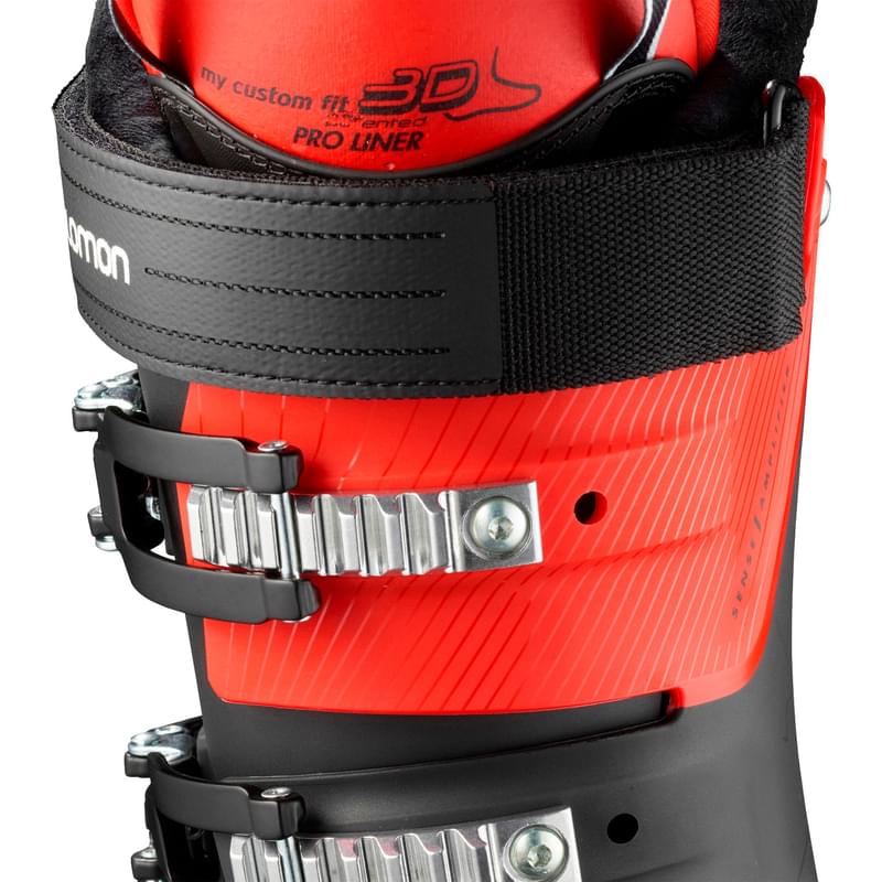 Ботинки горнолыжные Salomon S/Pro 90 (26-26.5, black-red-belluga) - фото #3, Technodom.kz