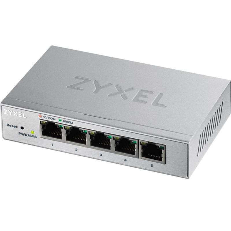 Коммутатор ZyXEL GS1200-5, 5 портов, 10/100/1000 Mbps - фото #0, Technodom.kz Коммутатор ZyXEL GS1200-5, 5 портов, 10/100/1000 Mbps - фото #0, Technodom.kz