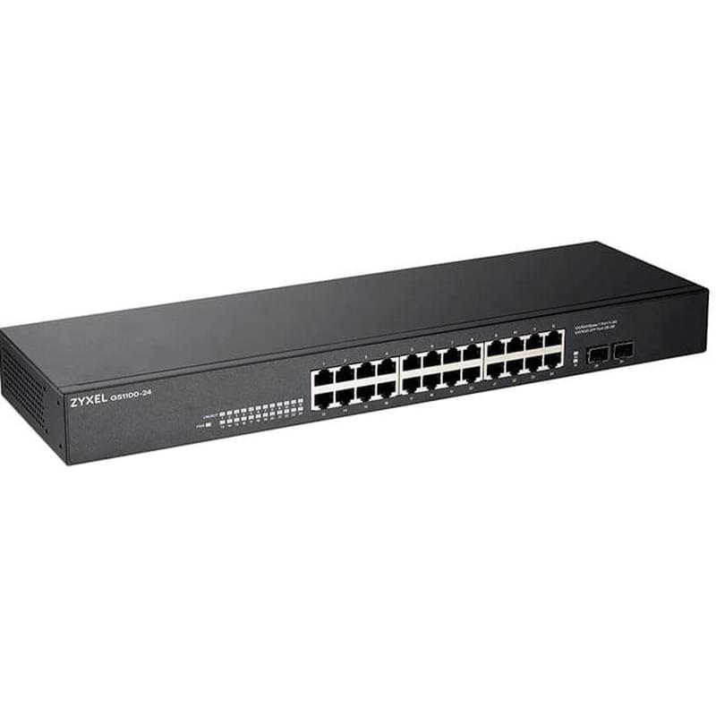 Коммутатор ZyXEL GS1100-24 24 портов, 10/100/1000 Mbps - фото #0, Technodom.kz
