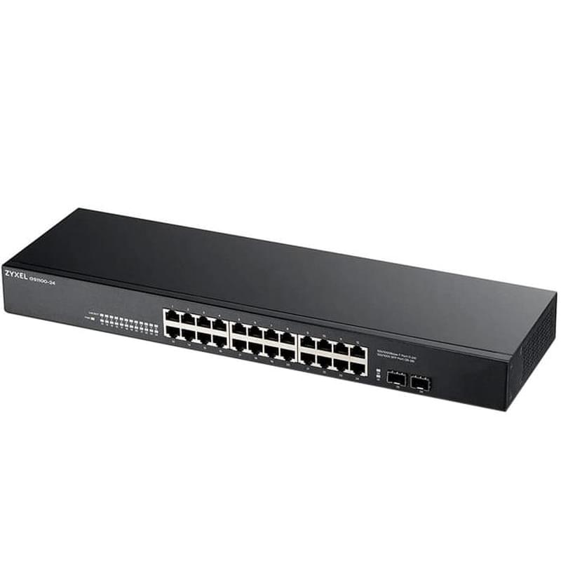 Коммутатор ZyXEL GS1100-24 24 портов, 10/100/1000 Mbps - фото #2, Technodom.kz