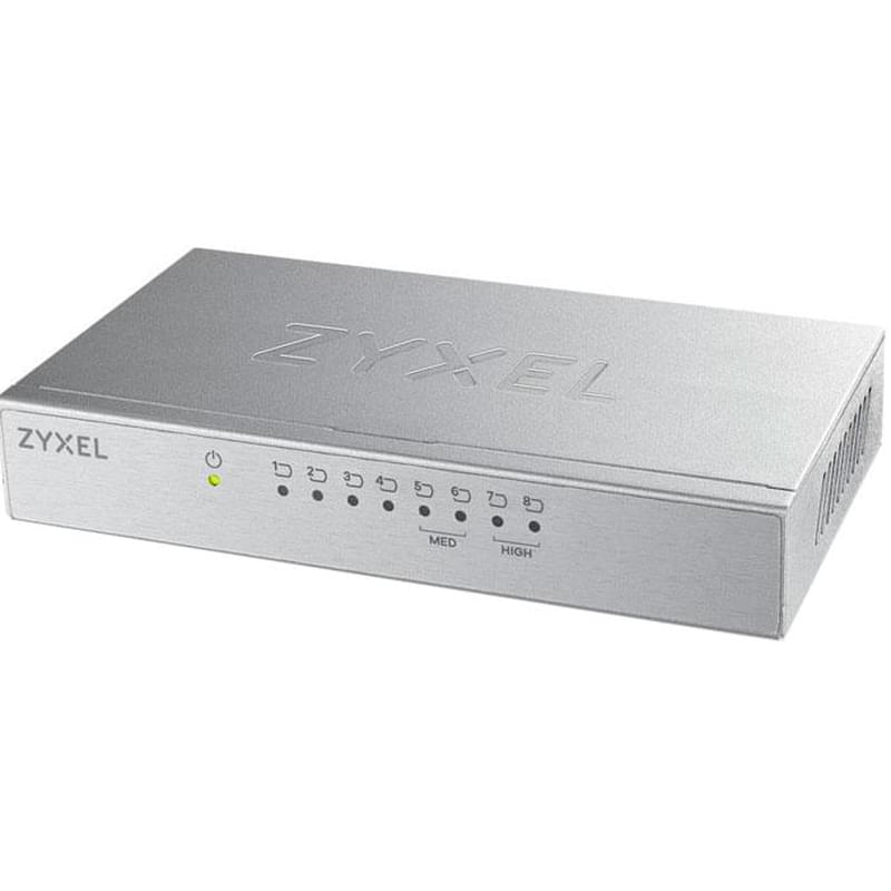 Коммутатор ZyXEL GS-108B v3, 8 портов, 10/100/1000 Mbps - фото #0, Technodom.kz