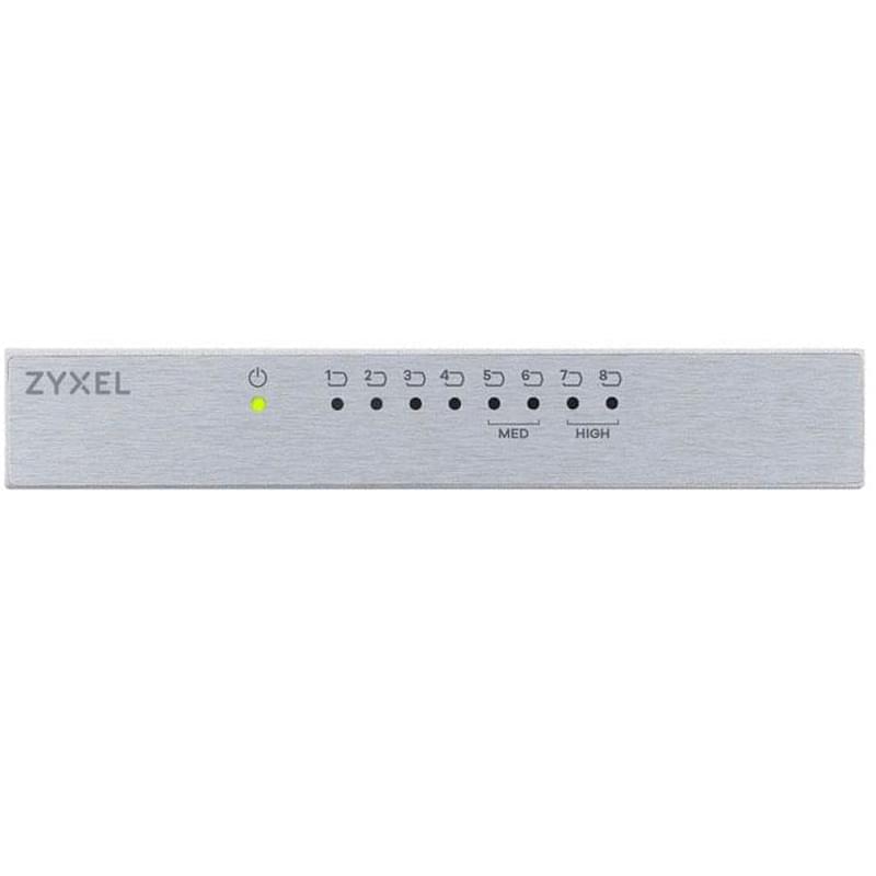 Коммутатор ZyXEL GS-108B v3, 8 портов, 10/100/1000 Mbps - фото #3, Technodom.kz