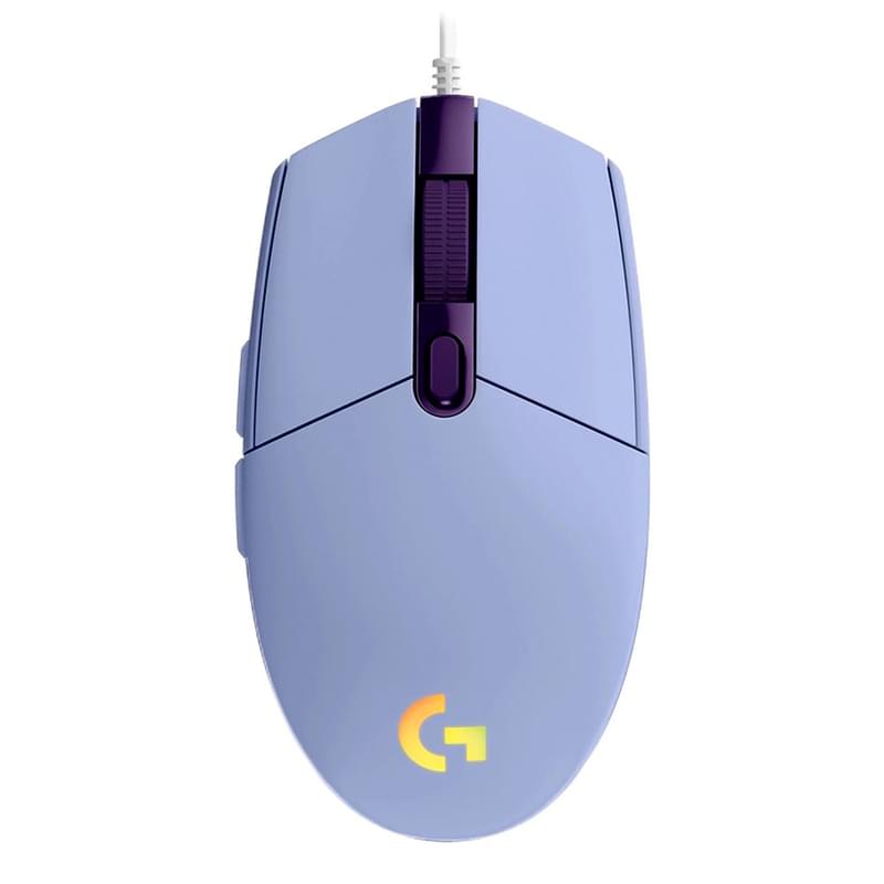 Мышка игровая проводная USB Logitech G102 LIGHTSYNC, Lilac - фото #0, Technodom.kz