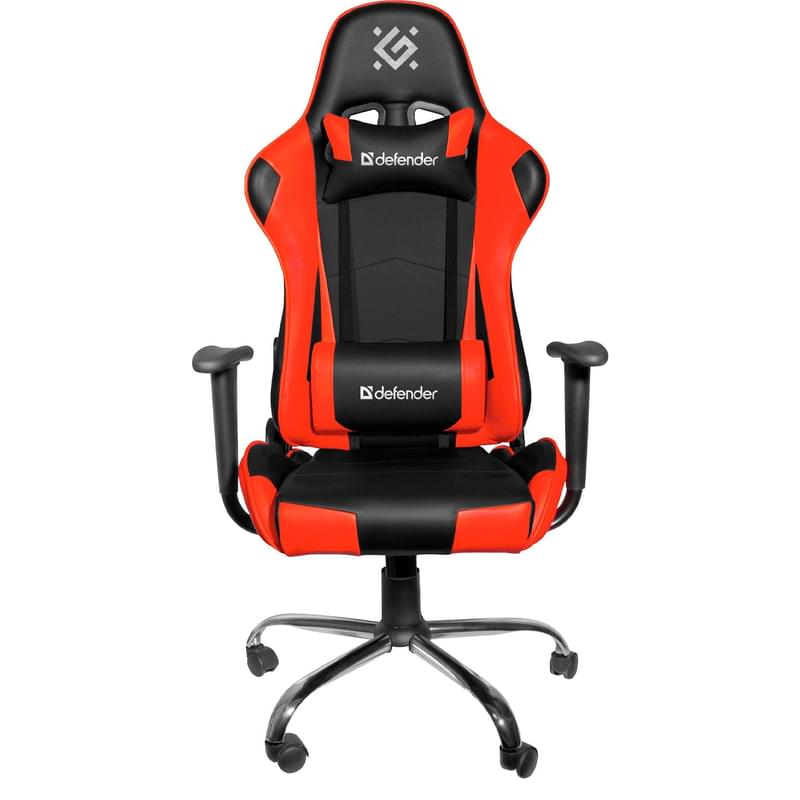 Игровое компьютерное кресло Defender Azgard, Black/Red (64358) - фото #0, Technodom.kz