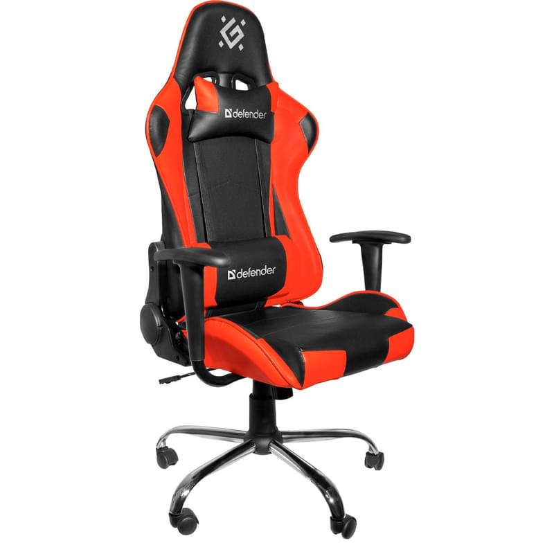 Игровое компьютерное кресло Defender Azgard, Black/Red (64358) - фото #1, Technodom.kz