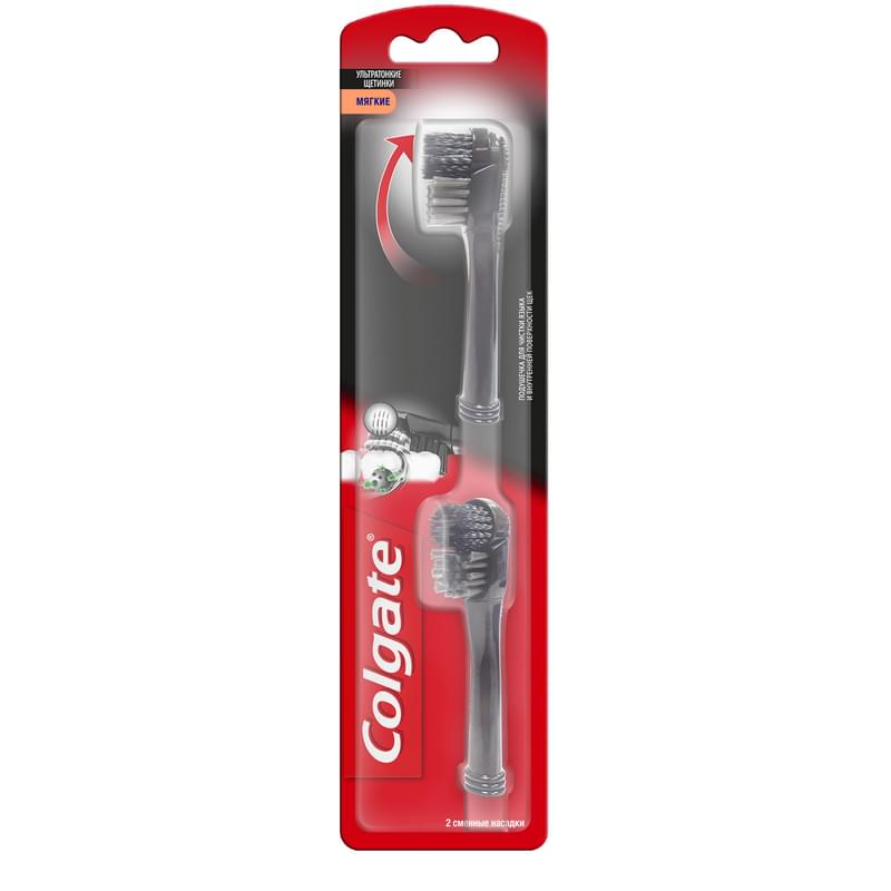 Colgate 360 Charcoal тіс қылшағына арналған қондырмасы - фото #0, Technodom.kz