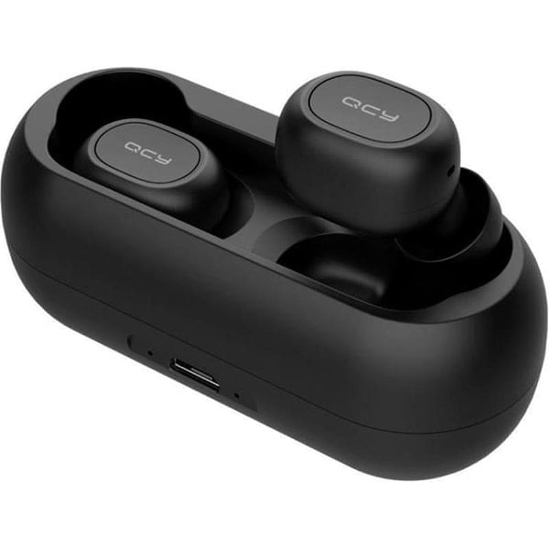 Наушники Вставные QCY Bluetooth T1C, Black - фото #2, Technodom.kz Наушники Вставные QCY Bluetooth T1C, Black - фото #2, Technodom.kz