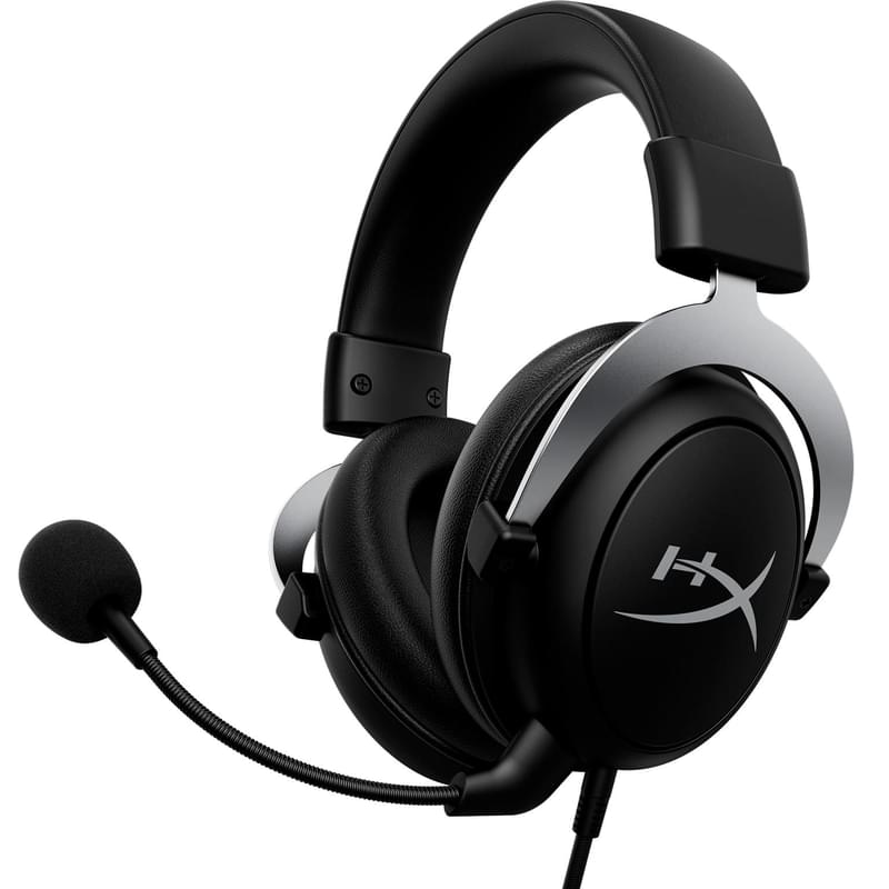 Игровая гарнитура HyperX CloudX Xbox, Black/Silver (HHSC2-CG-SL/G) - фото #0, Technodom.kz