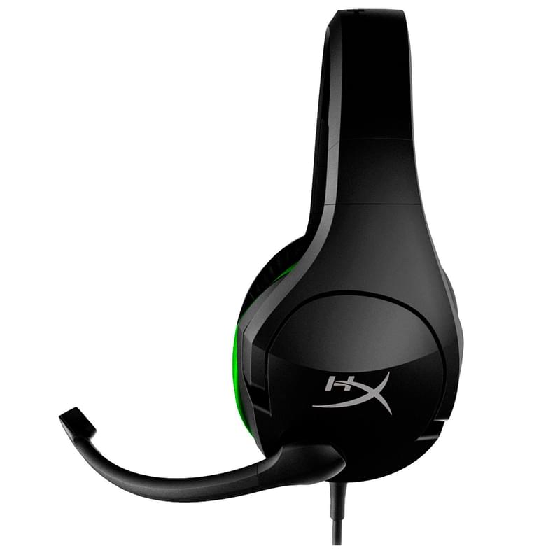 Игровая гарнитура HyperX CloudX Stinger Xbox, Black/Green (HX-HSCSX-BK/WW) - фото #2, Technodom.kz