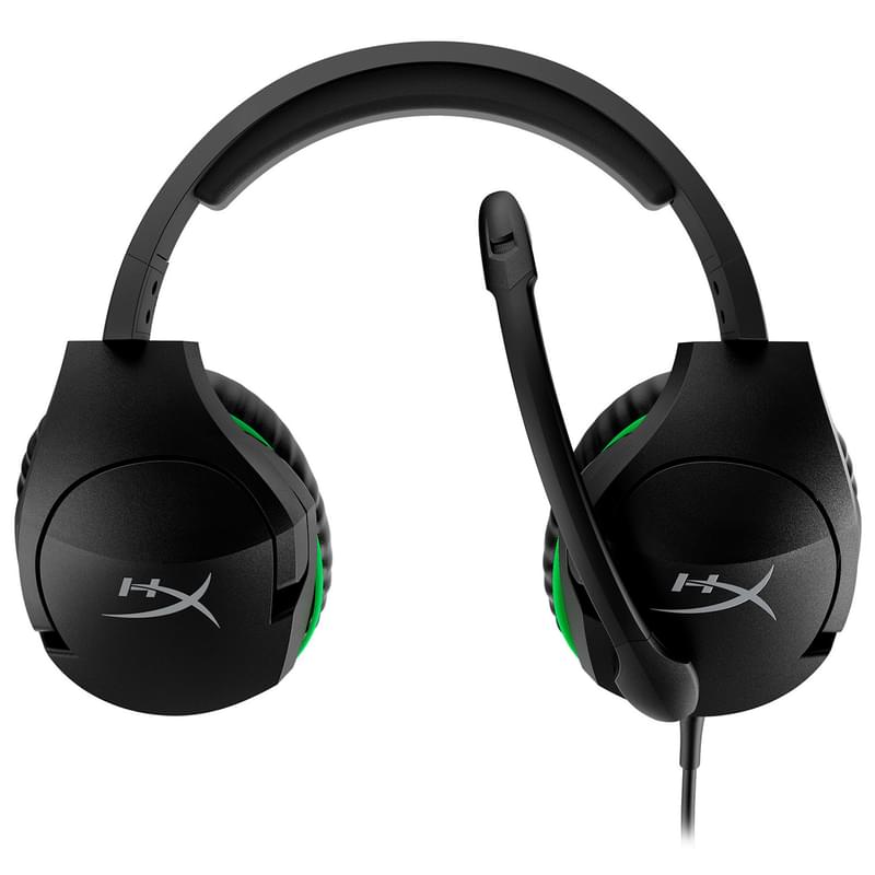 Игровая гарнитура HyperX CloudX Stinger Xbox, Black/Green (HX-HSCSX-BK/WW) - фото #4, Technodom.kz