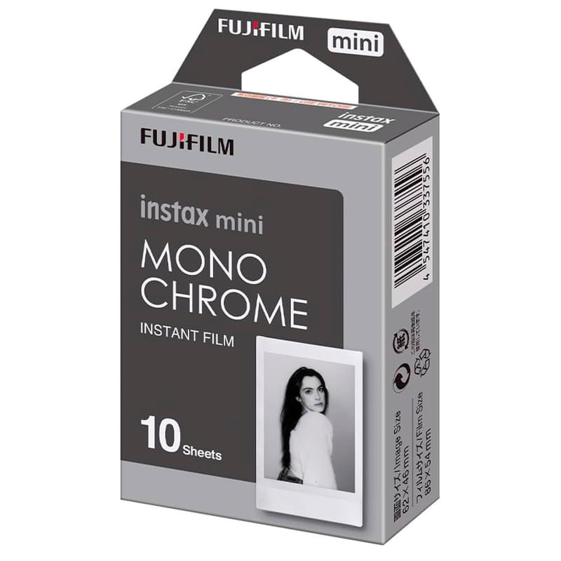 Пленка FUJIFILM Instax Mini Monochrome Film - фото #0, Technodom.kz