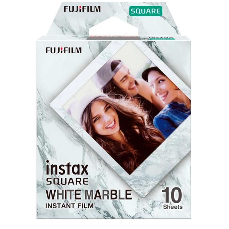 FUJIFILM Instax Square White Marble Film Үлдірі - фото #0, Technodom.kz