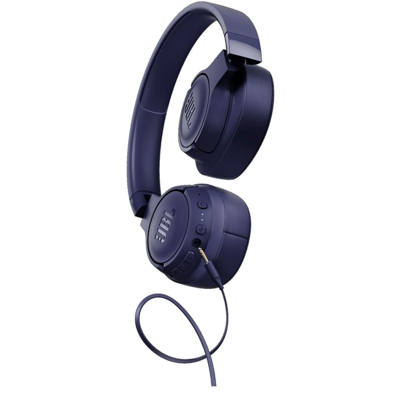 Наушники Накладные JBL Bluetooth JBLT750BTNCBLU, Blue - фото #6, Technodom.kz