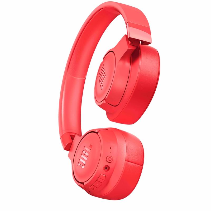 Наушники Накладные JBL Bluetooth JBLT750BTNCCOR, Red - фото #1, Technodom.kz