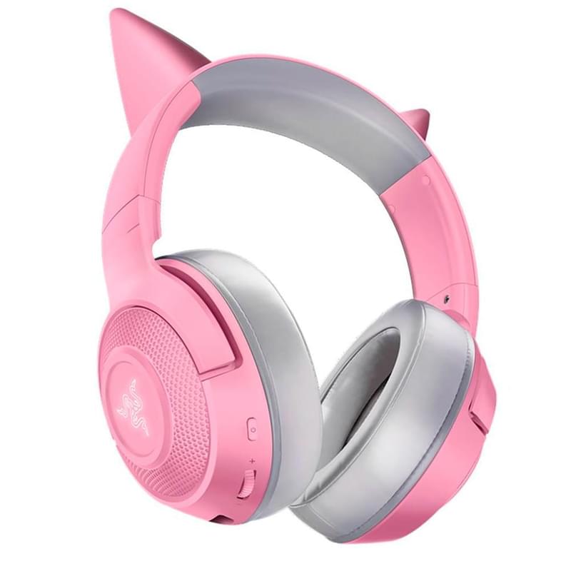 Игровая гарнитура беспроводная Razer Kraken BT Kitty, Quartz (RZ04-03520100-R3M1) - фото #1, Technodom.kz