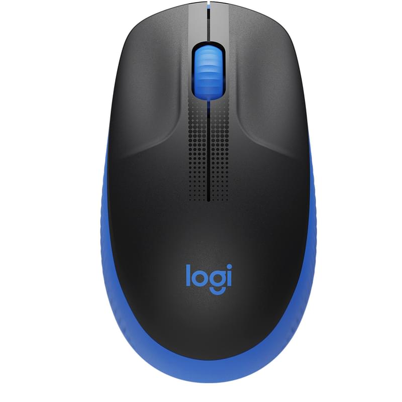 Мышка беспроводная USB Logitech M190 Blue - фото #0, Technodom.kz