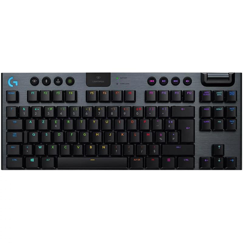 Сымсыз ойын пернетақтасы USB Logitech G915 TKL, Black - фото #0, Technodom.kz