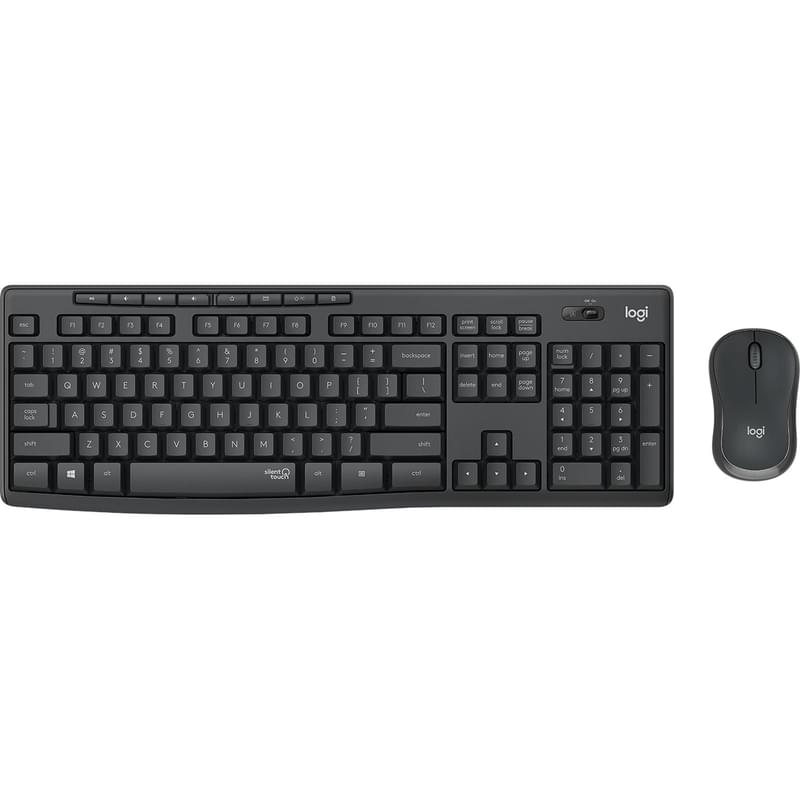 USB Logitech Сымсыз пернетақтасы + тінтуірі MK295 - фото #0, Technodom.kz