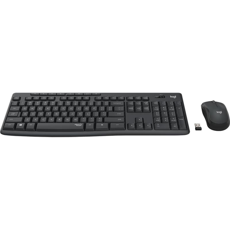Клавиатура + Мышка беспроводные USB Logitech MK295 - фото #2, Technodom.kz