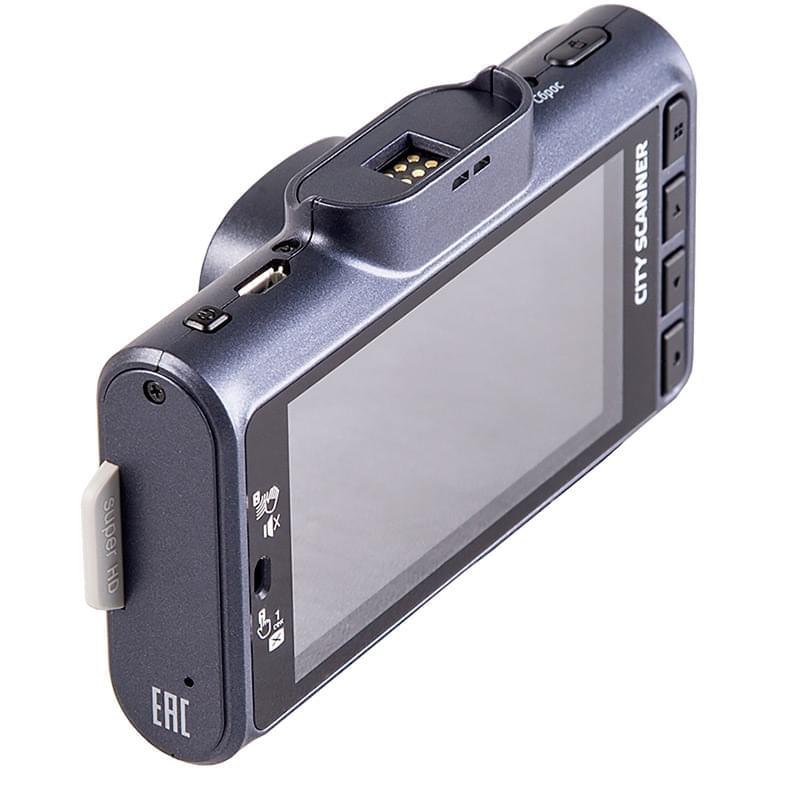 Видеорегистратор SilverStone F1 CityScanner, 3.0" IPS, FullHD, mSD, USB, black - фото #3, Technodom.kz