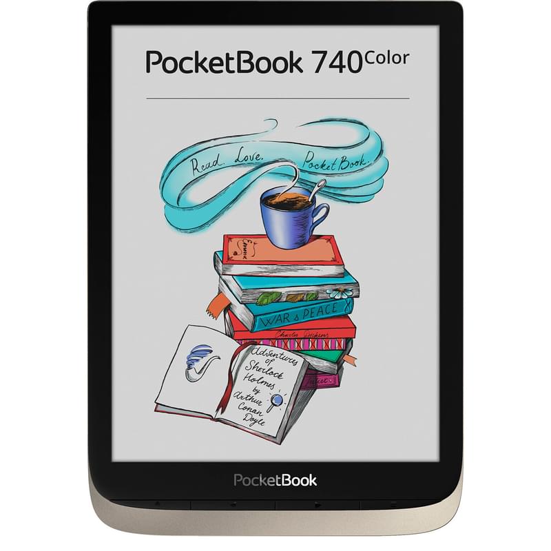 Электронная книга 7,8" PocketBook Color PB741 Moon Silver - фото #0, Technodom.kz