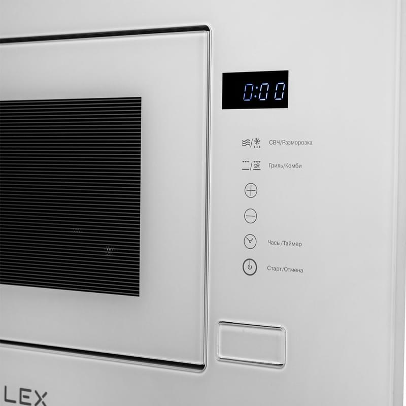 Встраиваемая микроволновая печь Lex BIMO-20.01 White - фото #3, Technodom.kz