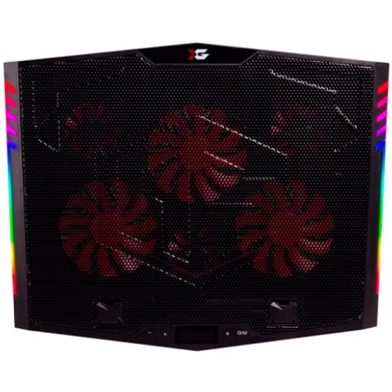 Охлаждающая подставка для ноутбука X-Game X7 до 19", Черный - фото #0, Technodom.kz