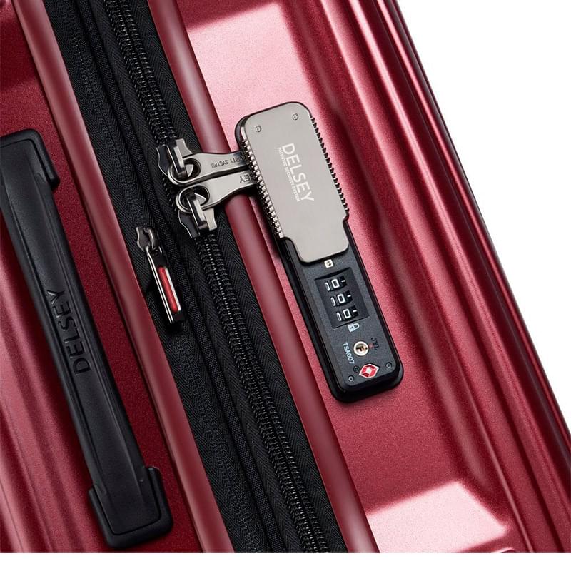 Чемодан Delsey SECURITIME ZIP 68cm, 85L, RED (217381104) - фото #7, Technodom.kz