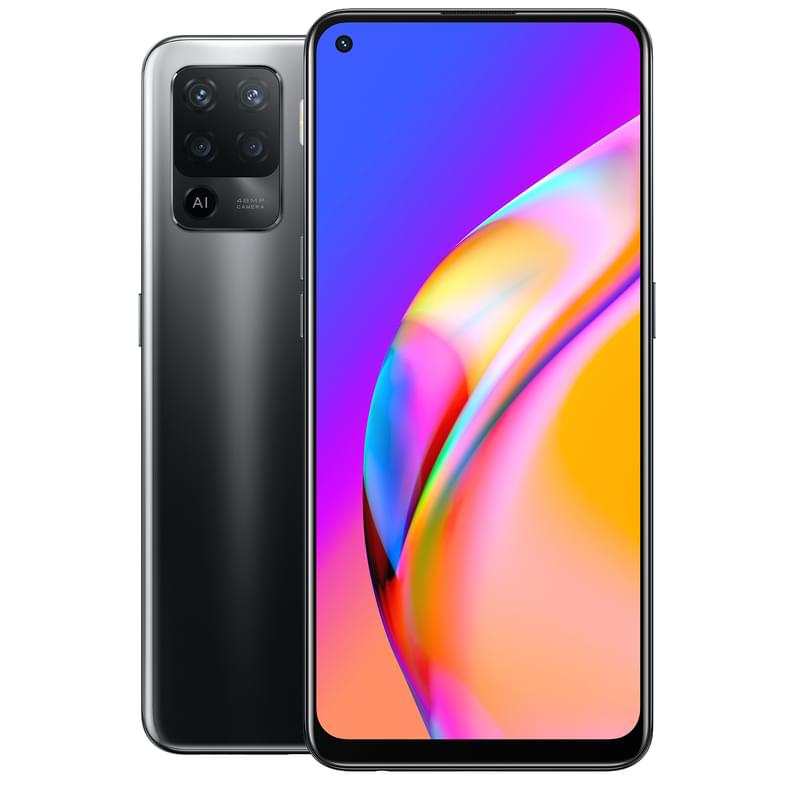 Смартфон OPPO Reno 5 Lite 8/128GB  Fluid Black - фото #0, Technodom.kz