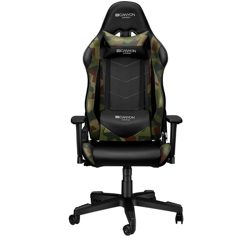 Игровое компьютерное кресло Canyon Gaming Argama, Black/Khaki (CND-SGCH4AO) - фото #3, Technodom.kz