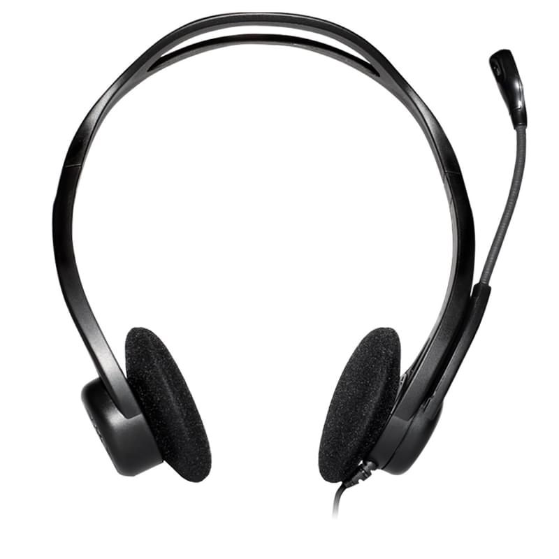 Гарнитура Накладная Logitech 960 USB , Black - фото #1, Technodom.kz
