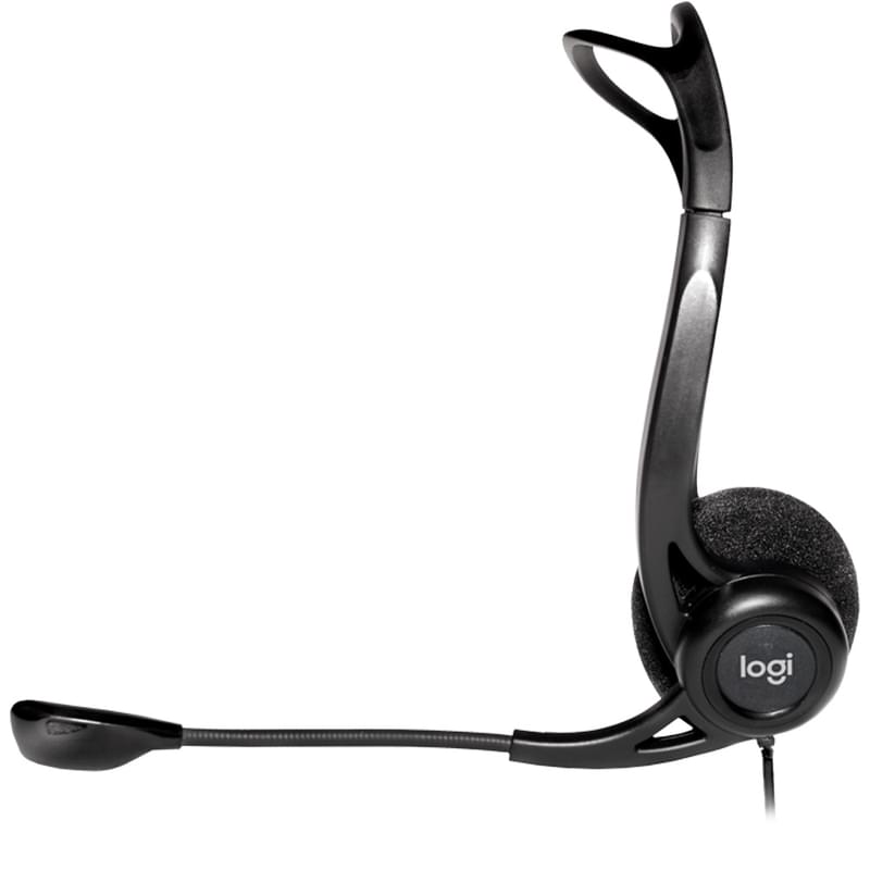 Гарнитура Накладная Logitech 960 USB , Black - фото #2, Technodom.kz