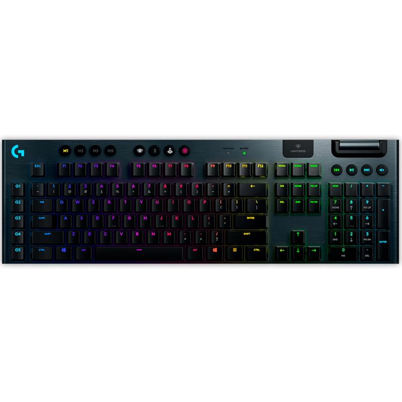 Игровая клавиатура беспроводная Logitech G915, Black (920-008909) - фото #0, Technodom.kz