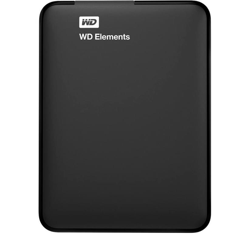 Сыртқы HDD 2.5" 1TB, Western Digital Elements Portable, Black, USB 3.0 (WDBUZG0010BBK-WESN) - фото #0, Technodom.kz