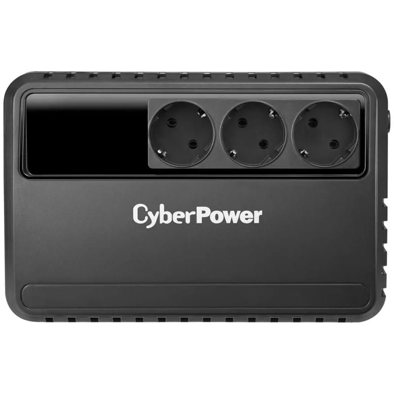 CyberPower ҮҚК, 600VA/360W, AVR:165-290В, 3*Schuko, Black (BU600E) - фото #0, Technodom.kz