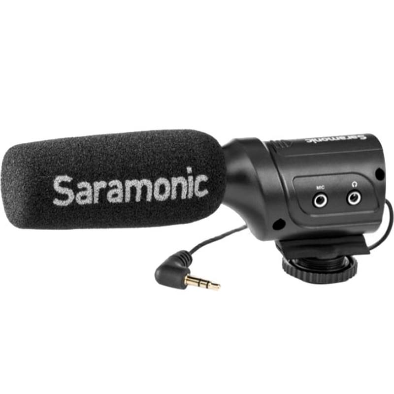 Микрофон-пушка направленный накамерный Saramonic SR-M3 - фото #0, Technodom.kz