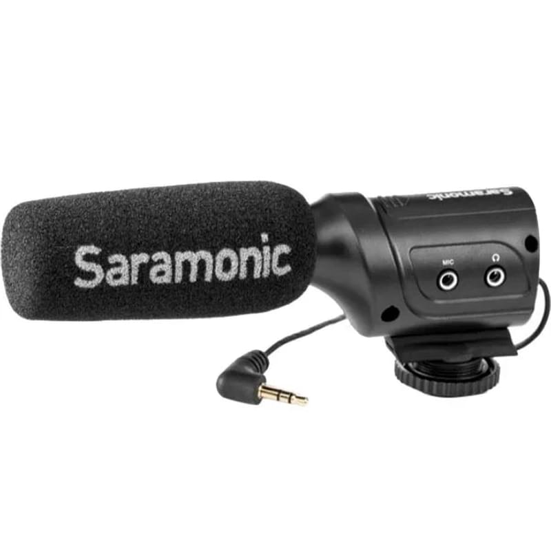 Микрофон-пушка направленный накамерный Saramonic SR-M3 - фото #0, Technodom.kz