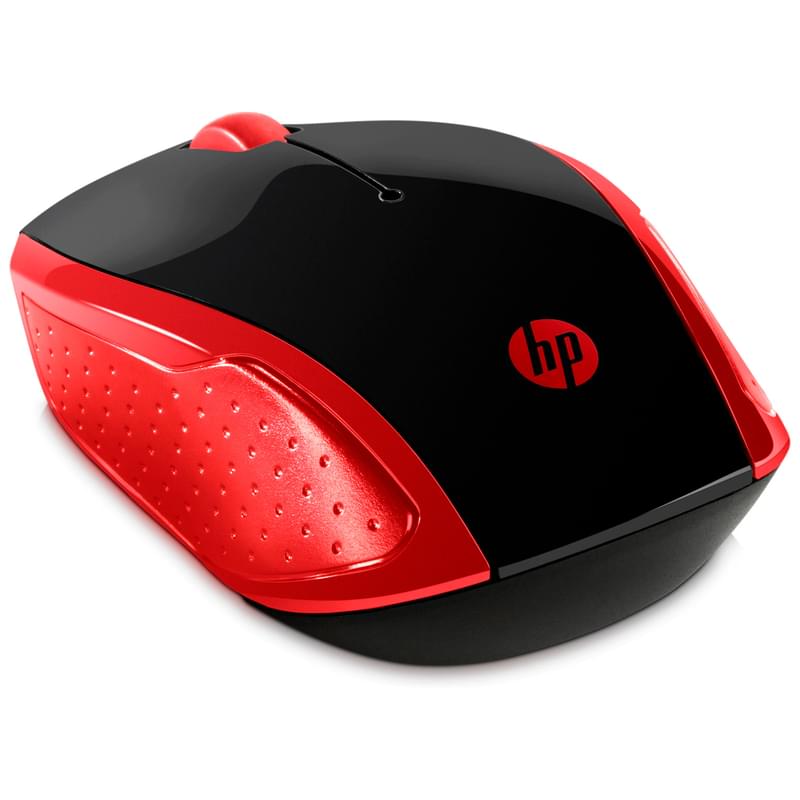 Мышка беспроводная USB HP 200, Empress Red - фото #1, Technodom.kz