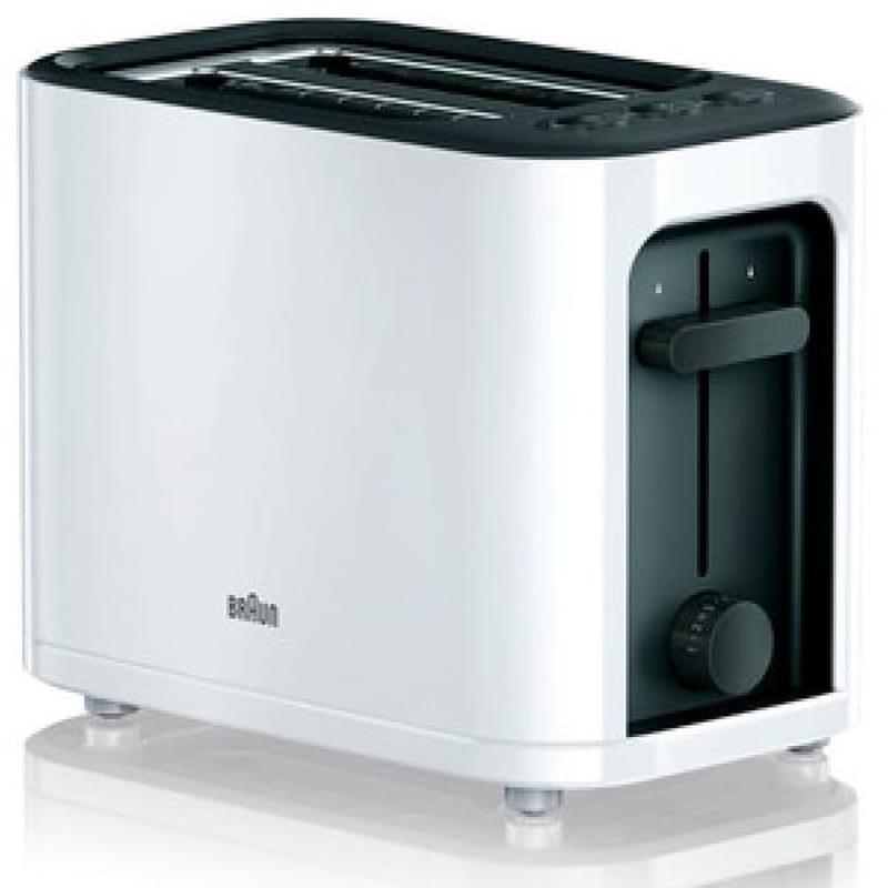 Тостер Braun HT-3000WH - фото #2, Technodom.kz